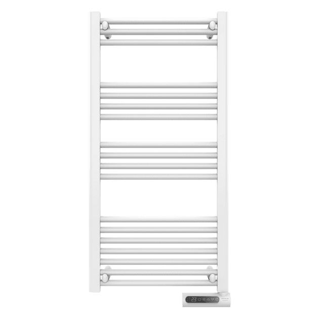 Cecotec Ready Warm 9200 Smart Towel White De Fluido Con 750 W Pantalla LED Control Táctil Programador Semanal 3 Modos Temperatura Seleccionable Y Máxima Seguridad Con IP24.Toallero Eléctrico