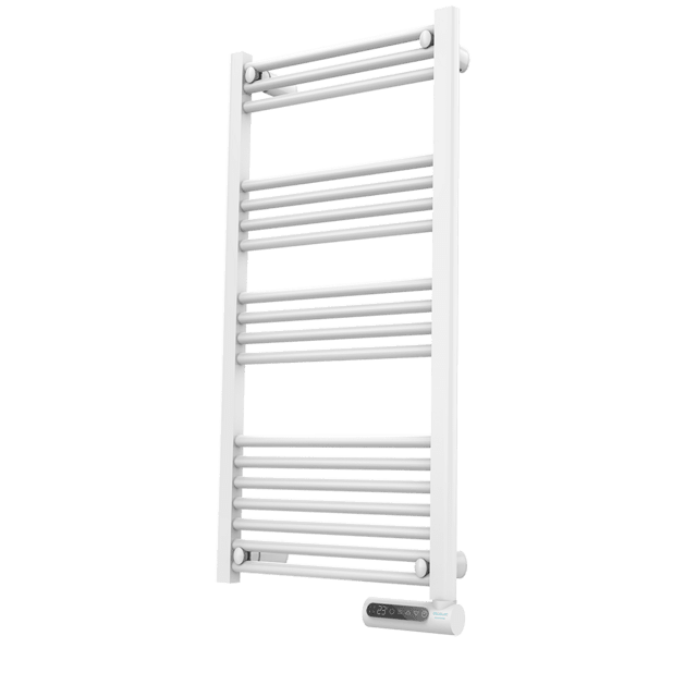 Cecotec Ready Warm 9200 Smart Towel White de fluido con 750 W pantalla LED control táctil programador semanal 3 modos temperatura seleccionable y máxima seguridad con IP24.Toallero eléctrico