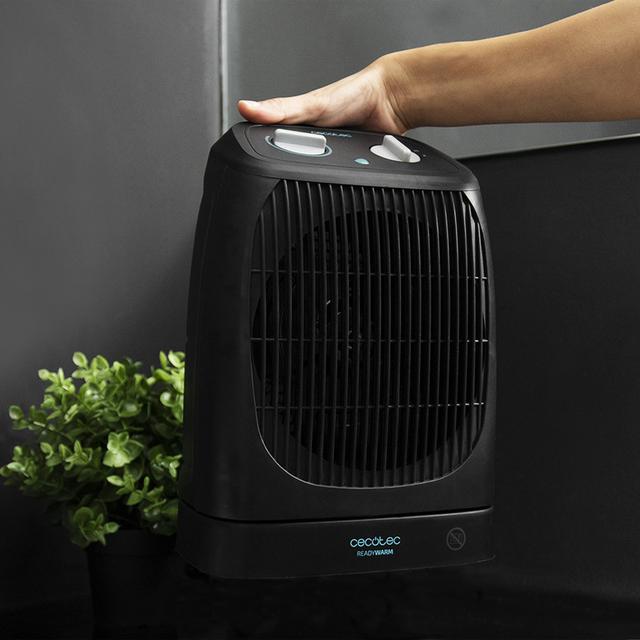 Cecotec Ready Warm 9550 Rotate Force Con 2000 W Oscilación 2 Niveles De Potencia Y 3 Modos De Funcionamiento. Calefactor / Termoventilador 2000 W