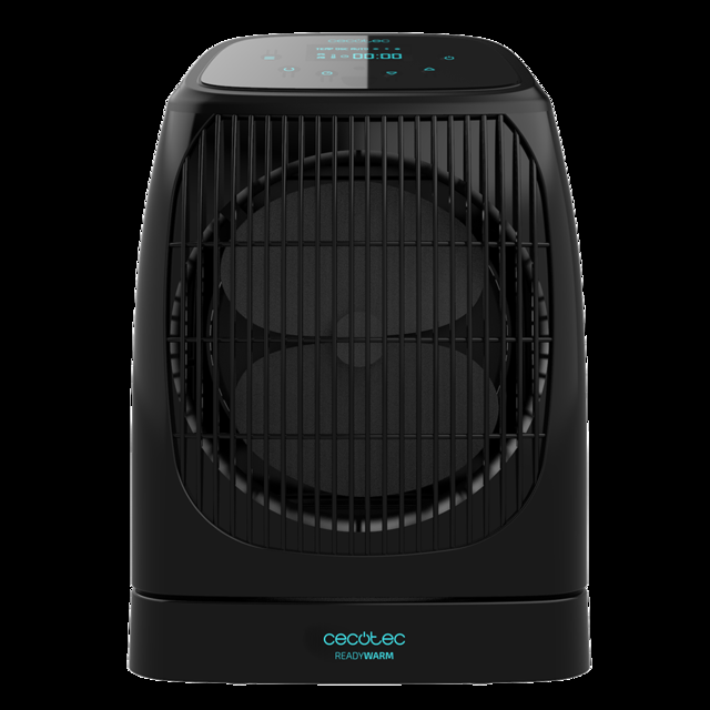 Cecotec Ready Warm 9600 Smart Force Con 2000 W Oscilación Pantalla Temporizador 2 Niveles De Potencia Y 3 Modos De Funcionamiento Calefactor / Termoventilador 2000 W  