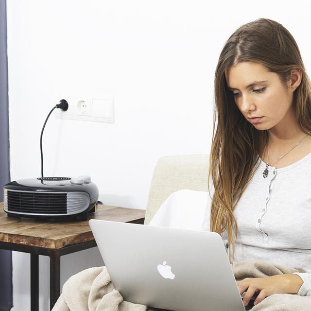 Cecotec Ready Warm 9650 Force Horizon Con 2000 W 2 Niveles De Potencia Y 3 Modos De Funcionamiento. Calefactor / Termoventilador 2000 W  