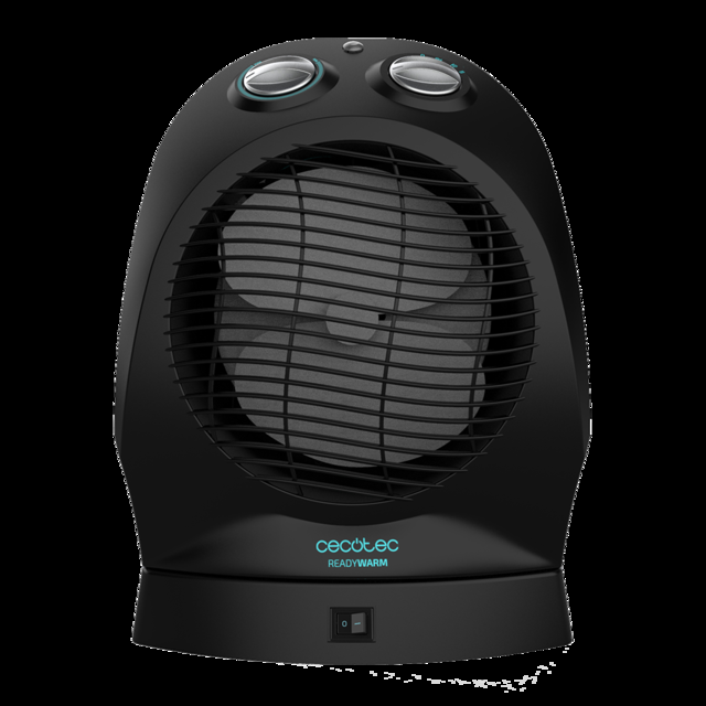 Cecotec Ready Warm 9750 Rotate Force Con 2400 W Oscilación 2 Niveles De Potencia Y 3 Modos De Funcionamiento. Calefactor / Termoventilador 2400 W