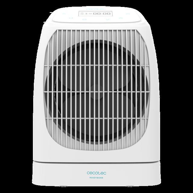 Cecotec Ready Warm 9870 Smart Rotate Con 2000 W Oscilación Pantalla Temporizador 2 Niveles De Potencia Y 3 Modos De Funcionamiento. Calefactor / Termoventilador 2000 W
