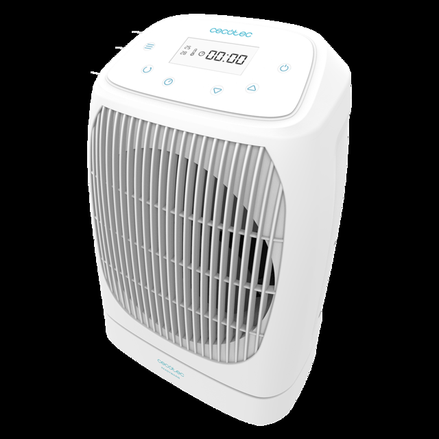 Cecotec Ready Warm 9870 Smart Rotate Con 2000 W Oscilación Pantalla Temporizador 2 Niveles De Potencia Y 3 Modos De Funcionamiento. Calefactor / Termoventilador 2000 W