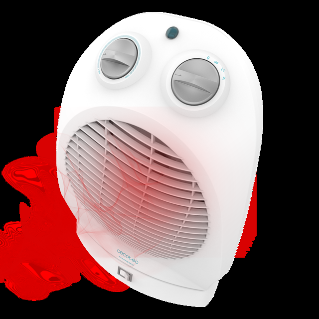 Cecotec Ready Warm 9890 Rotate Force Con 2400 W Oscilación 2 Niveles De Potencia Y 3 Modos De Funcionamiento. Termoventilador Con 2400 W Oscilación 2 Niveles De Potencia Y 3 Modos De Funcionamiento