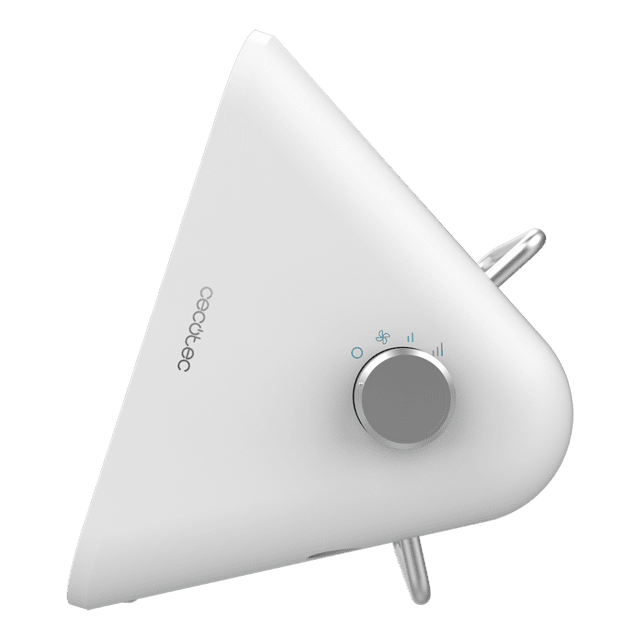 Cecotec ReadyWarm 1500 Max Ceramic Design White Calefactor Cerámico De Sobremesa Con 1500 W Termostato Regulable Y 3 Modos De Funcionamiento. Calefactor Cerámico De Sobremesa