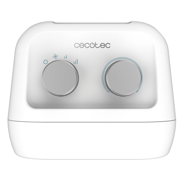 Cecotec ReadyWarm 1500 Max Ceramic White Calefactor Cerámico De Sobremesa Con 1500 W Termostato Regulable Y 3 Modos De Funcionamiento. Calefactor Cerámico De Sobremesa 1500 W