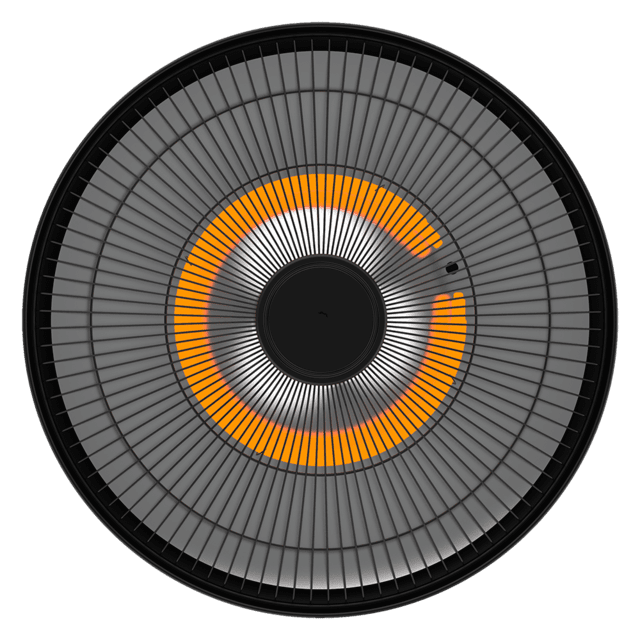 Cecotec ReadyWarm 1500 Power Ceiling Calefactor De Exterior De Techo Con 1500 W Tecnología Halógena Y Mando A Distancia. Calefactor De Exterior 