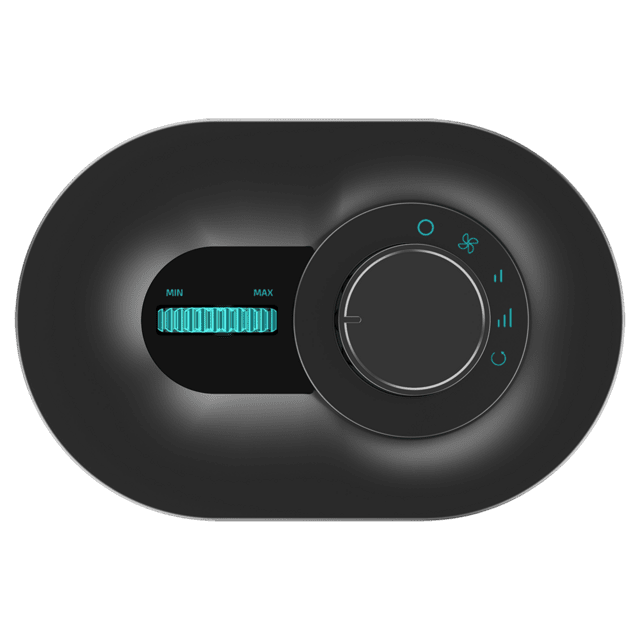 Cecotec ReadyWarm 1550 Max Ceramic Rotate Black Calefactor Cerámico De Sobremesa Con 1500 W Oscilación Termostato Regulable Y 3 Modos De Funcionamiento. Calefactor Cerámico De Sobremesa