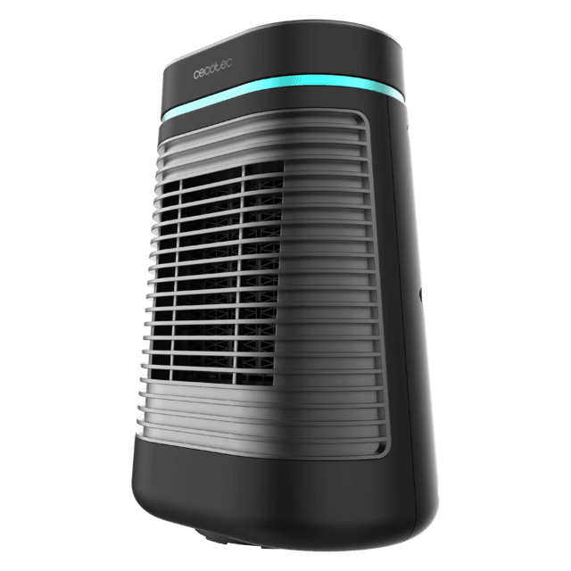 Cecotec ReadyWarm 1550 Max Ceramic Rotate Smart Black Calefactor cerámico de sobremesa con 1500 W oscilación pantalla digital termostato regulable y 3 modos de funcionamiento.  Calefactor cerámico de sobremesa