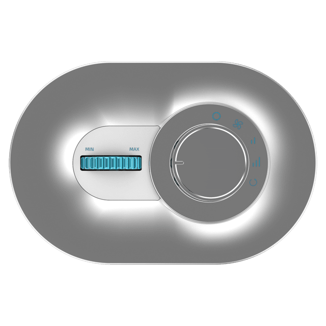 Cecotec ReadyWarm 1550 Max Ceramic Rotate White Calefactor Cerámico De Sobremesa Con 1500 W Oscilación Termostato Regulable Y 3 Modos De Funcionamiento. Calefactor Cerámico De Sobremesa 