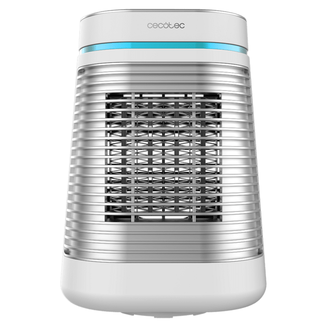 Cecotec ReadyWarm 1550 Max Ceramic Rotate White Calefactor Cerámico De Sobremesa Con 1500 W Oscilación Termostato Regulable Y 3 Modos De Funcionamiento. Calefactor Cerámico De Sobremesa 