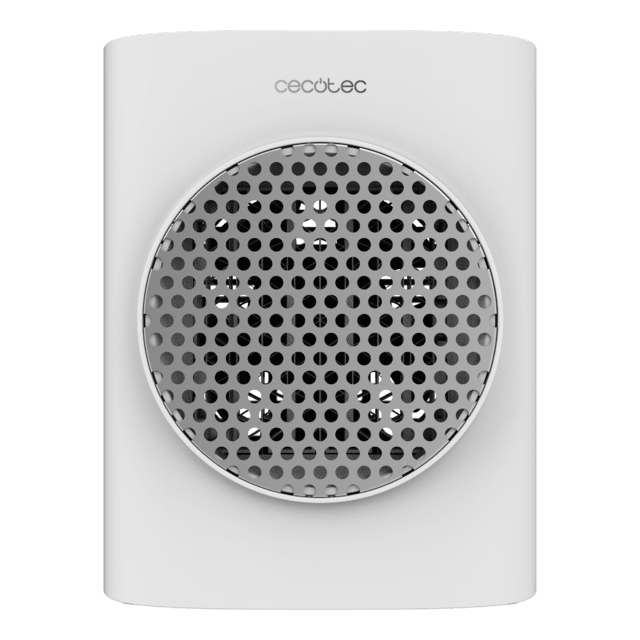 Cecotec ReadyWarm 1570 Max Ceramic Rotate Smart White Calefactor Cerámico De Sobremesa Con 1500 W Oscilación Pantalla Digital Termostato Regulable Y 3 Modos De Funcionamiento. Calefactor Cerámico De Sobremesa 1500 W