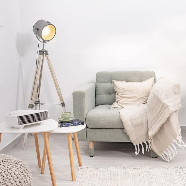 Cecotec ReadyWarm 3000 Horizon White Termoventilador Con 3000 W 2 Niveles De Potencia Con Termostato Ajustable Termoventilador