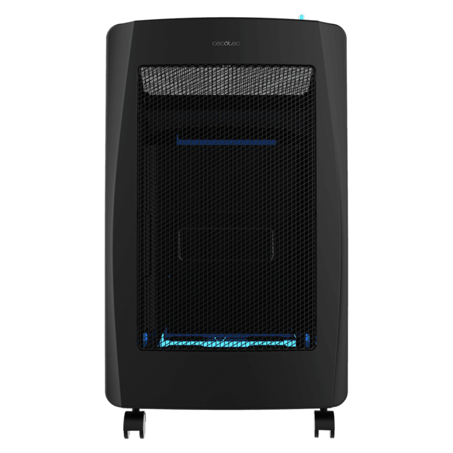 Cecotec ReadyWarm 4200 BlueFlame Portatil Estufa De Gas De Llama Azul Plegable Con 4200 W 2 Niveles De Potencia Encendido Piezoeléctrico Y Triple Sistema De Seguridad. Estufa De Gas