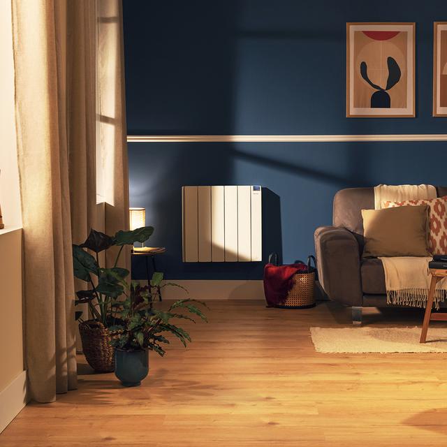 Cecotec ReadyWarm 6000 Thermal Ceramic Connected Emisor Térmico Con 1500W De Aluminio Fundido Y Tecnología Cerámica 6 Elementos 20 M² Control Por Wifi Pantalla LCD Programador Semanal 24/7 Protección IPX4 4 Modos Selección