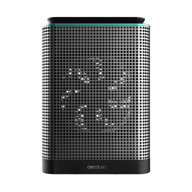 Cecotec ReadyWarm 6190 Ceramic Rotate Smart Calefactor Cerámico Con 1500 W Termostato Regulable Pantalla LED Mando A Distancia Control Táctil 3 Modos De Funcionamiento Temporizador 24 H Oscilación 90º Y Triple Sistema De Seg