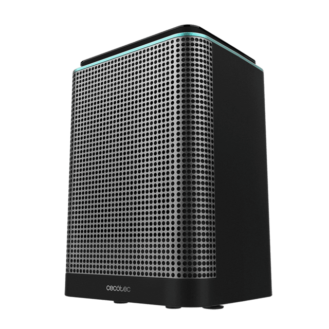 Cecotec ReadyWarm 6190 Ceramic Rotate Smart Calefactor cerámico con 1500 W termostato regulable pantalla LED mando a distancia control táctil 3 modos de funcionamiento temporizador 24 h oscilación 90º y triple sistema de seg