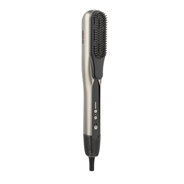 Cecotec RitualCare Air Lisse 2in1 Aluminum Secador Plancha De Pelo Con Aire Con 2 Cabezales: Cepillo Y Concentrador. Tiene 106000 Rpm Con Un Motor Digital De Alta Tecnología. Seca Y Alisa Tu Cabello Con Esta Plancha Ahorrando T