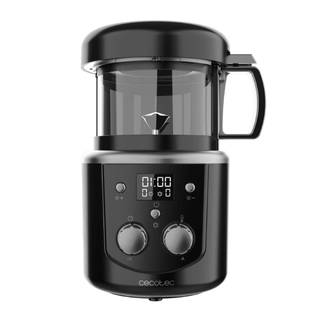 Cecotec Roaster Booster Tostadora De Café En Grano De 1400W Con Tueste Automático O Manual Y Una Capacidad De 100-150gr. Tostadora De Café En Grano