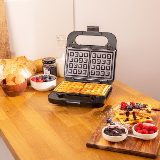 Cecotec Rock´nToast Sandwichera 4 En1. 1000 W De Potencia Capacidad Para 2 Sándwiches Acabados En Acero Inoxidable 4 Placas Intercambiables Con Revestimiento De Piedra RockStone Plancha Grill