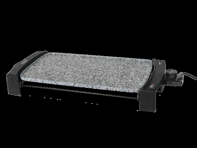 Cecotec Rock&Water 2500 - Plancha De Asar Eléctrica De Gran Potencia Apta Para Limpieza En Lavavajillas Con Revestimiento De Piedra Rockstonec Superficie De 45 X 25 Cm Plancha De Asar Eléctrica