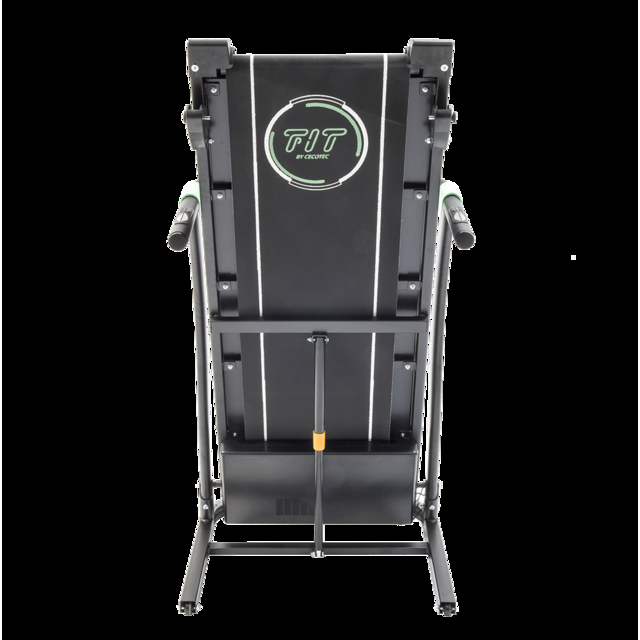 Cecotec RunnerFit Sprint M Cinta De Correr Eléctrica Plegable Con Pulsómetro Portabotellas Brazos De Agarre De Espuma Pantalla LED 12 Programas Hasta 14 Km/h Peso Máximo 120 Kg Cinta De Correr Plegable