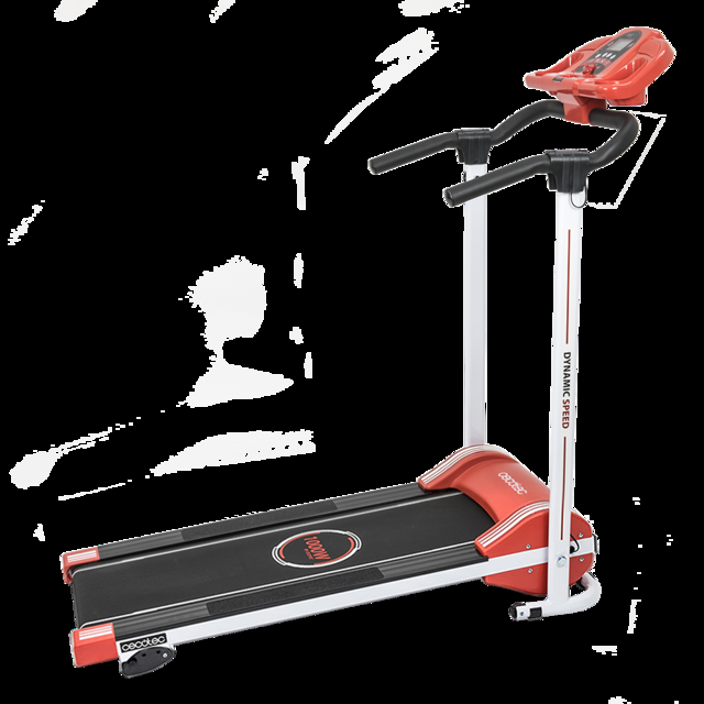 Cecotec RunnerFit Step Red. Cinta de Andar Eléctrica Plegable de 1000 W 3 Niveles de inclinación Pantalla LED Altavoces Portabotellas 12 Programas hasta 10 km/h Ruedas Peso máximo 120 Kg Cinta de andar plegable