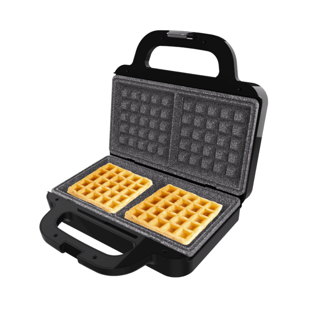 Cecotec Sandwichera Con Capacidad Para Dos Sandwiches Con Rellenos Generosos Y 3 Pares De Placas Desmontables. Sandwichera Grill Gofrera