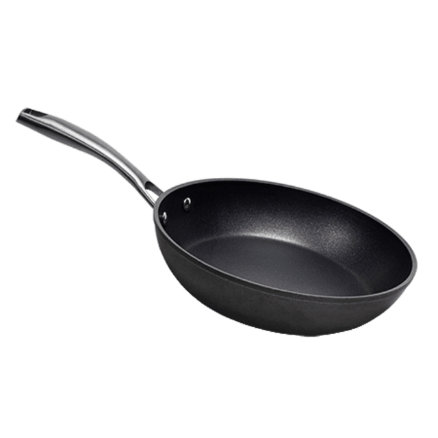 Cecotec Sartén Polka Fantasy 28 Bucket Silver Sartén 28 cm de aluminio forjado con 3 5 mm de base de inducción y revestimiento antiadherente de máxima duración Whitford® Eterna 100 % libre de PFOA. Mango remachado de acero