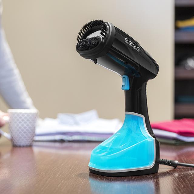 Cecotec SmoothForce 2000 Smart.Plancha Vertical Vapor De 1200 W Elimina Arrugas Olores Y Desinfecta Calentamiento En 35 Segundos Modo Eco Pantalla Táctil Plancha De Vapor Vertical Para Ropa