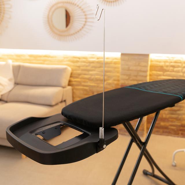 Cecotec StrongBoard 400 Borneo. Tabla De Planchar Con Funda Resistente 100% Algodón Estructura De Apoyo Para Planchas Y Centros De Planchado Patas Extragruesas Gran Superficie Altura Regulable Tabla De Planchar