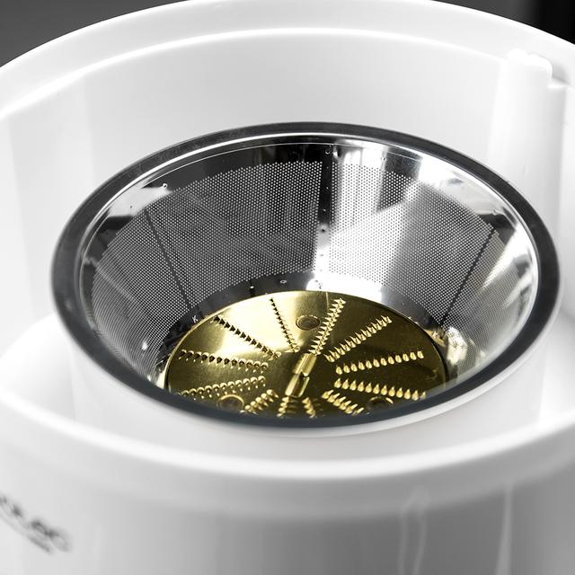 Cecotec Strongtitanium19000 Licuadora Orbital Con Sistema Centrífugo 19000 Rpm De Velocidad Y Disco Con Recubrimiento De Titanio. Licuadora Orbital Para Extraer El Jugo De Frutas Y Verduras