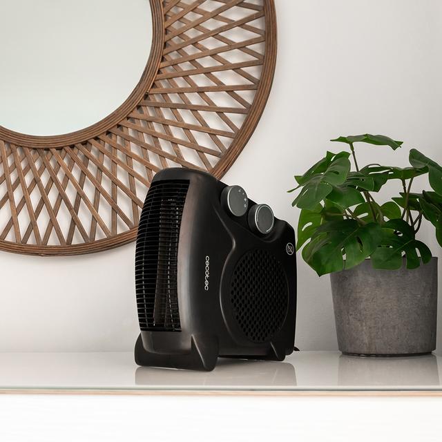 Cecotec Termoventilador ReadyWarm 2000 Max Dual Black Termoventilador Con 2000 W Y 3 Modos De Funcionamiento. Calefactor / Termoventilador 2000 W