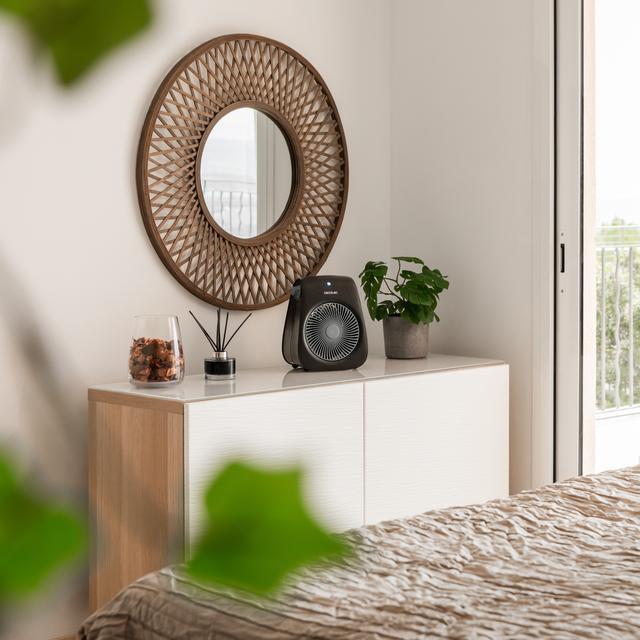 Cecotec Termoventilador ReadyWarm 2000 Max Force Black Termoventilador Con 2000 W 2 Niveles De Potencia Y 3 Modos De Funcionamiento. Calefactor / Termoventilador 2000 W
