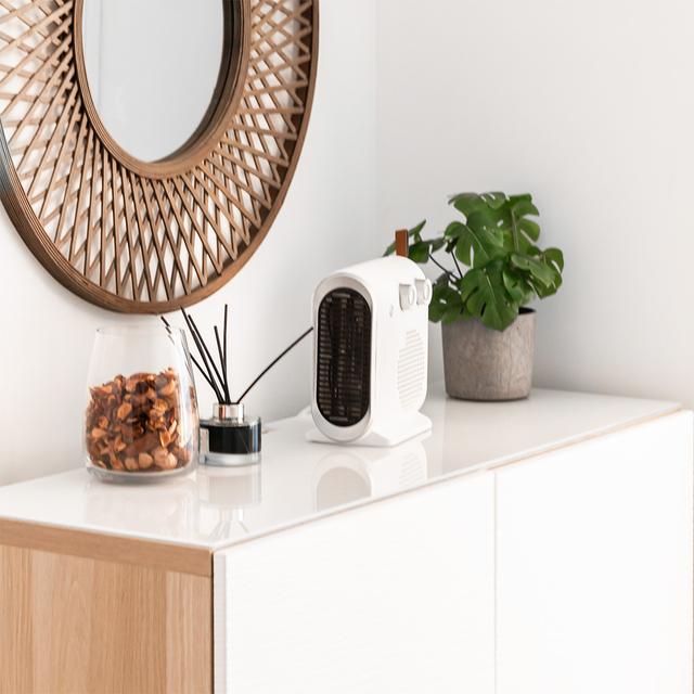 Cecotec Termoventilador ReadyWarm 2050 Max Dual White Termoventilador Con 2000 W 2 Niveles De Potencia Y 3 Modos De Funcionamiento. Termoventilador / Calefactor 2000 W