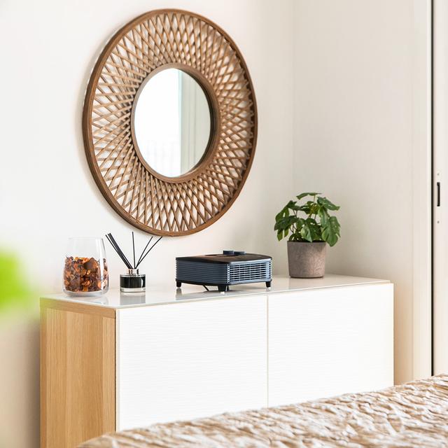 Cecotec Termoventilador ReadyWarm 2050 Max Horizon Black Termoventilador Con 2000 W Y 3 Modos De Funcionamiento. Calefactor / Termoventilador 2000 W