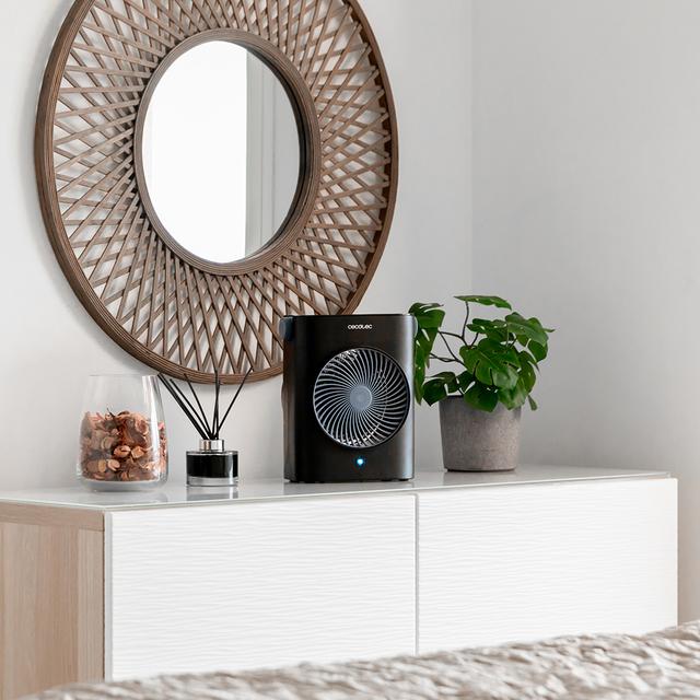 Cecotec Termoventilador ReadyWarm 2070 Max Force Black Termoventilador Con 2000 W 2 Niveles De Potencia Y 3 Modos De Funcionamiento. Calefactor / Termoventilador 2000 W