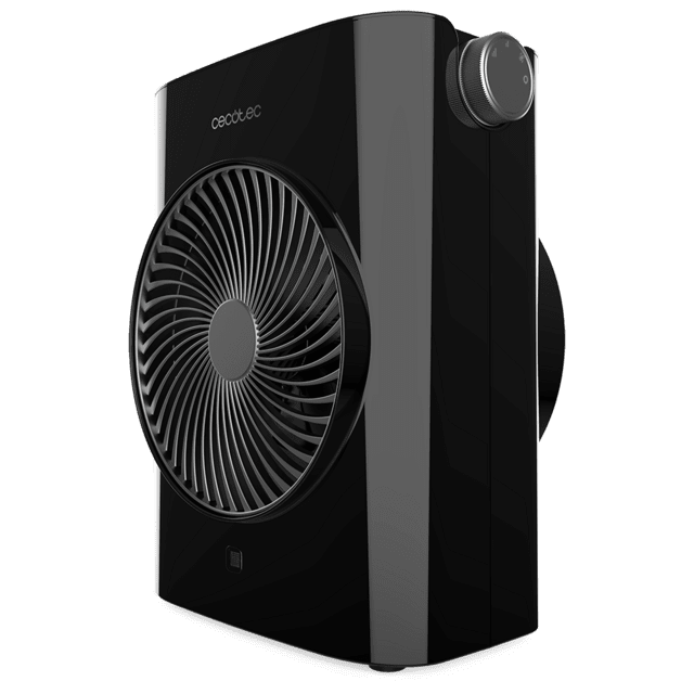 Cecotec Termoventilador ReadyWarm 2070 Max Force Black Termoventilador con 2000 W 2 niveles de potencia y 3 modos de funcionamiento. Calefactor / Termoventilador 2000 W