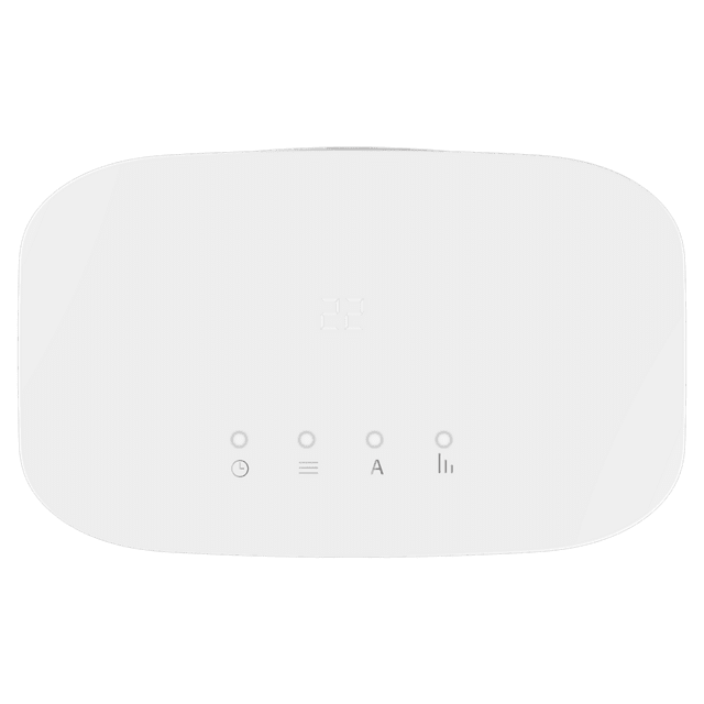 Cecotec Termoventilador ReadyWarm 2070 Max Force Smart White Termoventilador Con 2000 W 2 Niveles De Potencia Y 3 Modos De Funcionamiento Con Pantalla LED Y Mando A Distancia. Termoventilador