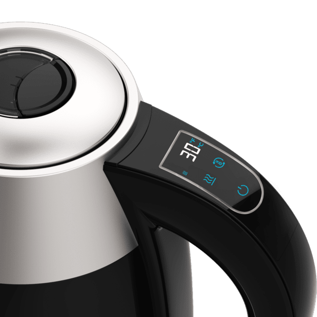 Cecotec Thermosense 400 VisionLight Hervidores De Agua De 1 7 Litros De Capacidad Pantalla Digital Y Con 2200 W. Hervidores De Agua 