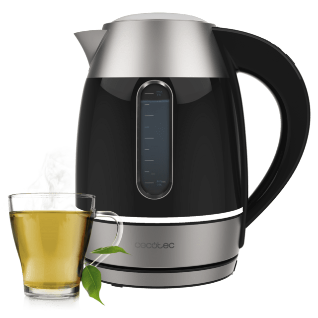 Cecotec Thermosense 400 VisionLight Hervidores De Agua De 1 7 Litros De Capacidad Pantalla Digital Y Con 2200 W. Hervidores De Agua 