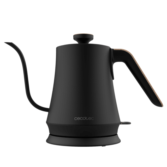Cecotec Thermosense 500 Cisne Hervidor De Agua Con Cuello De Cisne De 1 Litro Cuerpo De Acero Inoxidable Y Con 1200 W. Hervidor De Agua