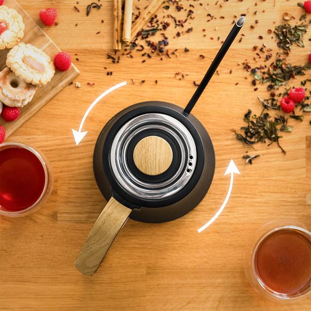 Cecotec Thermosense 500 Cisne Hervidor De Agua Con Cuello De Cisne De 1 Litro Cuerpo De Acero Inoxidable Y Con 1200 W. Hervidor De Agua