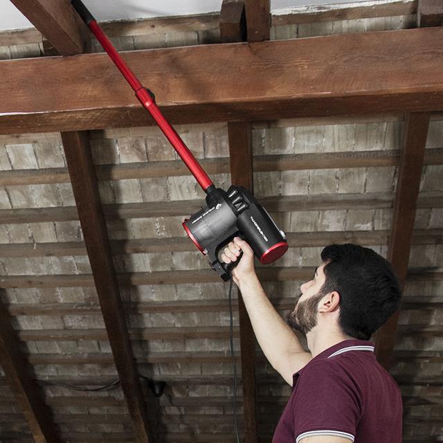 Cecotec ThunderBrush Aspirador Escoba Con Cable 2 En 1. Aspirador Vertical Y De Mano. Tecnología Ciclónica. Filtro HEPA. Eficiencia Energética Clase A+. Bajo Consumo De 600 W Aspirador Escoba Y De Mano Con Cable