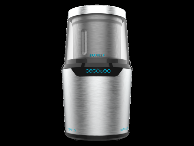 Cecotec TitanMill 300 DuoClean. Molinillo De Café Y Especias De 300W Cuchillas Recubiertas De Titanio 2 Vasos Intercambiables Para Moler Y Triturar Máxima Capacidad De 90gr Molinillo De Café Eléctrico Y Especias  