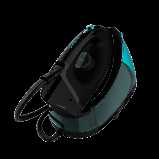 Cecotec Total Iron 7500 TurboSlim. Centro De Planchado De 2700 W 7 Bares Suela De Cerámica Ultradeslizante Vapor Continuo 150 G/min Sistema De Seguridad Plancha De Vapor Para Ropa