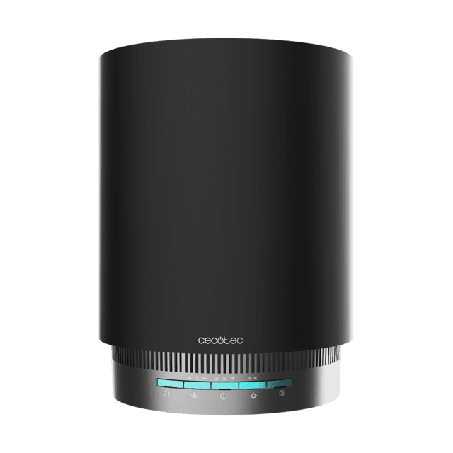 Cecotec TotalPure 1800 Style Pro Connected. Purificador De Aire Bajo Consumo Y Potencia De 45 W 130 CADR 4 Etapas De Filtrado Control Por Wi-Fi Temporizador Motor DC Cobertura 40 M3 Purificador
