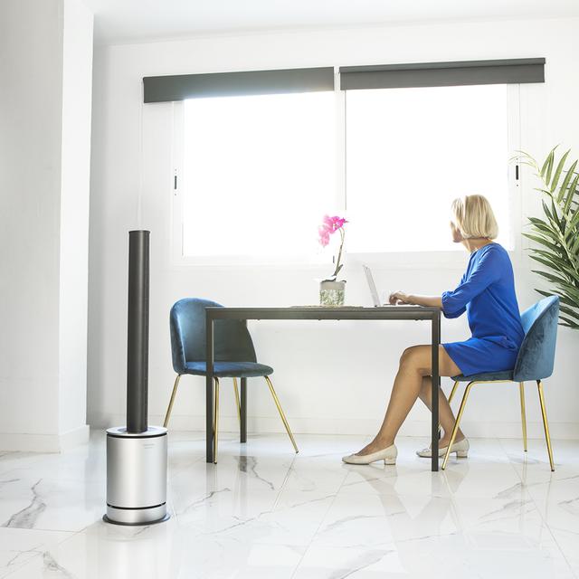 Cecotec TotalPure 3 In 1 Vision. Ventilador Calefactor Purificador Aire Con Potencia De 2000W Potencia Ventilación 45 W Función Purificador Aire Purificador De Aire