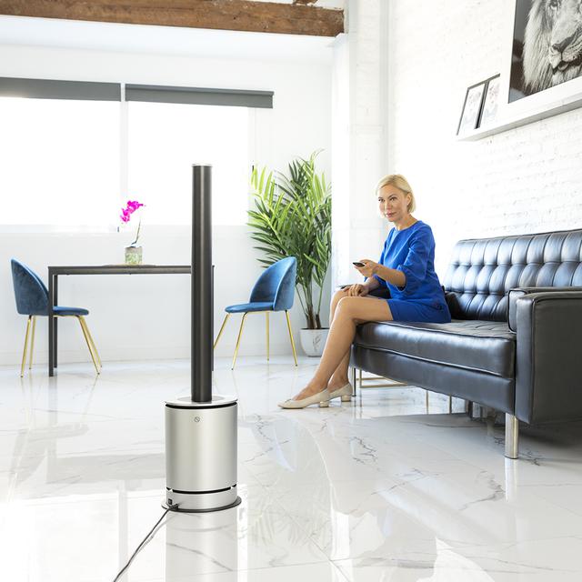 Cecotec TotalPure 3 In 1 Vision. Ventilador Calefactor Purificador Aire Con Potencia De 2000W Potencia Ventilación 45 W Función Purificador Aire Purificador De Aire